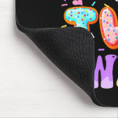 Mommy Of The Two Sweet Donut 2nd Birthday Girl Mousepad (Ecke)