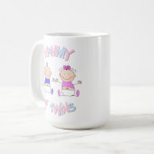 Mommy of Twins Kaffeetasse (Vorderseite Links)