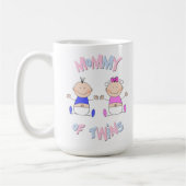 Mommy of Twins Kaffeetasse (Links)