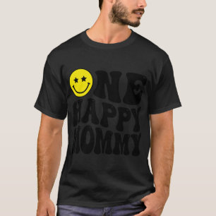 Mommy One Happy Typ Dada 1. Geburtstag Familienmat T-Shirt
