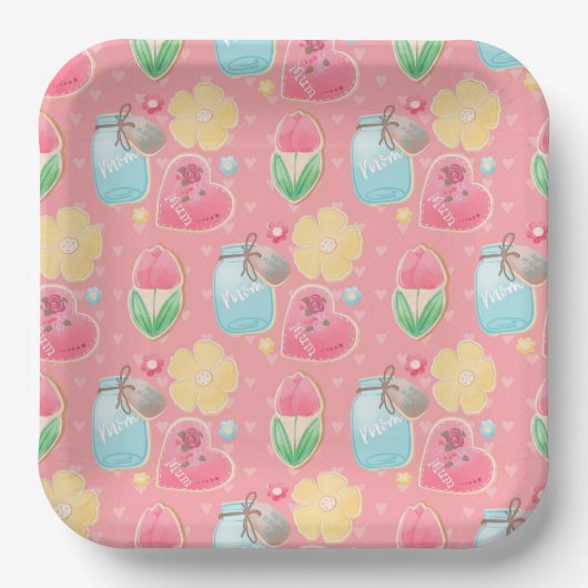 Mommy-Pappteller Pappteller (Vorderseite)