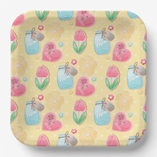 Mommy-Pappteller Pappteller (Vorderseite)