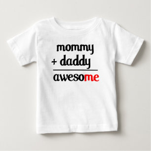 Mommy Plus Daddy Equals Phantastisch Kids Shirt