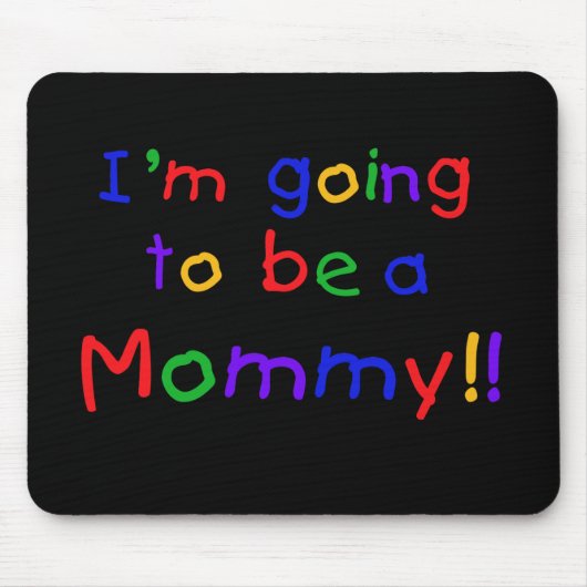 Mommy Primary Colors Mousepad (Vorne)