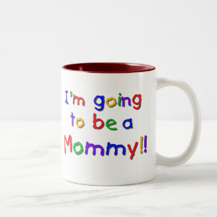 Mommy Primary Colors Zweifarbige Tasse