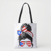 Mommy Puerto Rico Tote Tasche (Vorderseite)