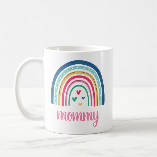 Mommy Rainbow Kaffeetasse (Links)