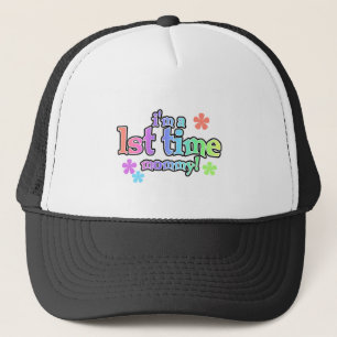 Mommy-Rainbow-T - Shirt und -Geschenke zum 1. Mal Truckerkappe