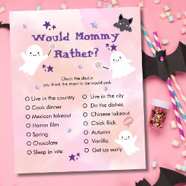 Mommy Rather | Halloween Baby Showspiel
