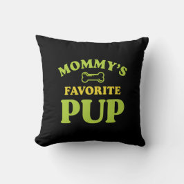 Mommy’s Favorite Pup Dog Mom Decor Kissen