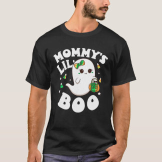 Mommy s Lil Boo Baby Girls Kleinkind Halloween Nie T-Shirt