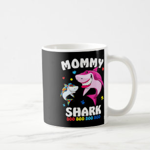 Mommy Shark Autism Awareness Gift - von Kaffeetasse