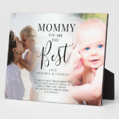 "MOMMY" Sie sind die besten Fotos Name & Quote Fotoplatte (Seite)