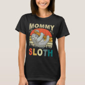 Mommy Sloth Matching Family T-Shirt (Vorderseite)