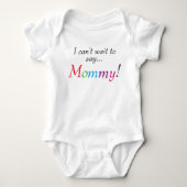 Mommy Sprichwort Fun Säugling Shirt (Vorderseite)