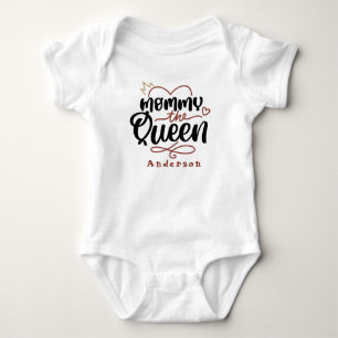 Mommy The Queen Personalisiert Name Niedlich Baby Strampler