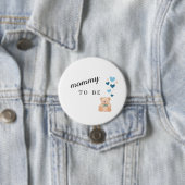 Mommy To Be Baby Shower Button (Beispiel)