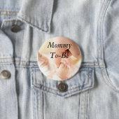 Mommy to be Baby Shower Button (Beispiel)