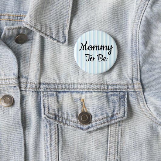 Mommy to be Baby Shower Button (Beispiel)