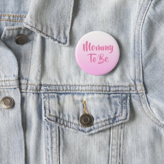 Mommy to be Baby Shower Buttons (Beispiel)