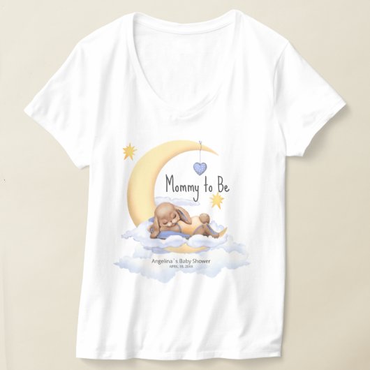 "Mommy to Be" Baby Shower T-Shirts (Ablage )