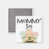 MOMMY TO BE/Bee Magnet (Vorderseite/Rückseite)