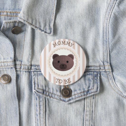 Mommy to be Button Bear Woodlands Thema (Beispiel)
