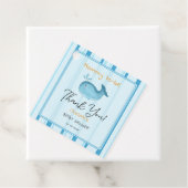 Mommy To Be Cute Whale Baby Shower Geschenkanhänger (Beispiel)