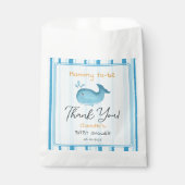 Mommy To Be Cute Whale Baby Shower Geschenktütchen (Vorderseite)