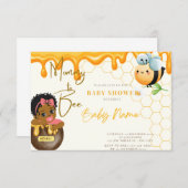 Mommy to be einladung (Vorne/Hinten)