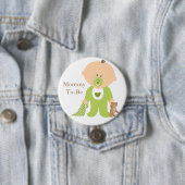 Mommy to be Green Baby Button (Beispiel)