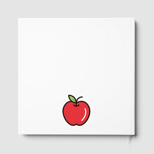 Mommy To Be Guest Book – The Apple of Our Eye Baby Gästebuch (Rückseite)