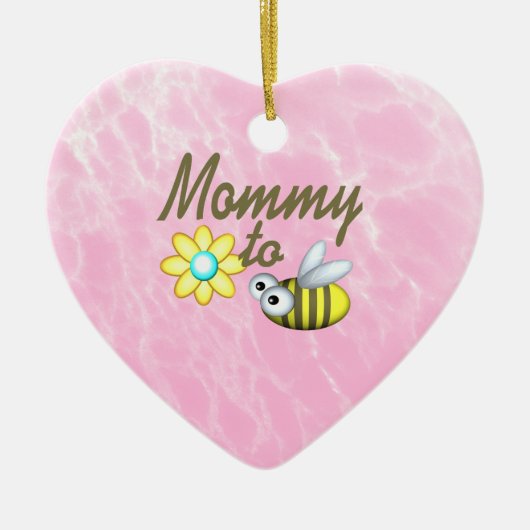 Mommy to Be Keramik Ornament (Vorne)