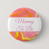 Mommy to be | Kinderduschtaste Button (Vorderseite)