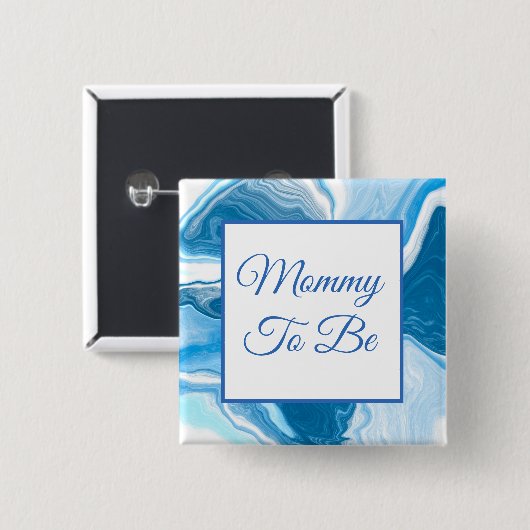 Mommy to be | Kinderduschtaste Button (Vorne & Hinten)