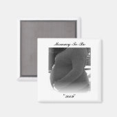 Mommy-to-be, Magnet "2009" (Vorderseite/Rückseite)