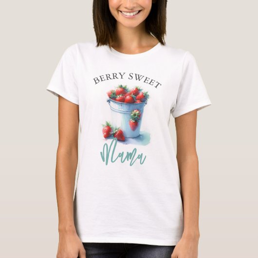 Mommy to be Shirts Berry Sweet Mama (Vorderseite)