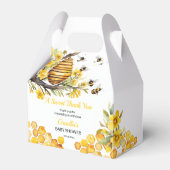 Mommy to be spring Biene Baby Dusche Vorlage Geschenkschachtel (Vorderseite)