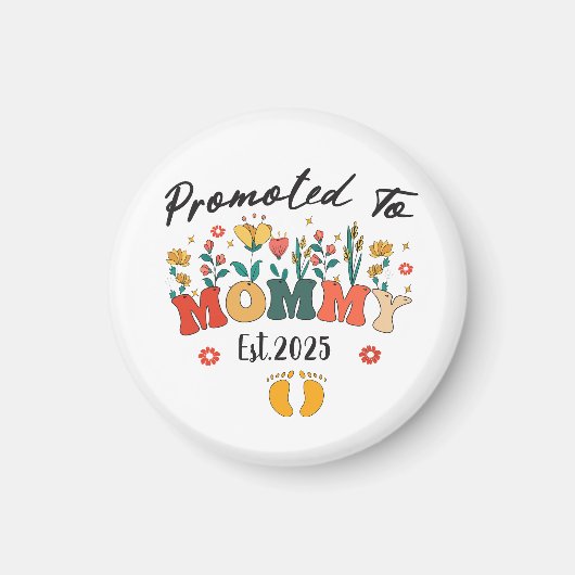 Mommy-to-Be-Test. 2025: Der Keepake der neuen Mutt Magnet (Vorne)