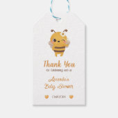 Mommy to be Theme Baby Dusche Danke, dass Sie Gesc Geschenkanhänger (Vorderseite)