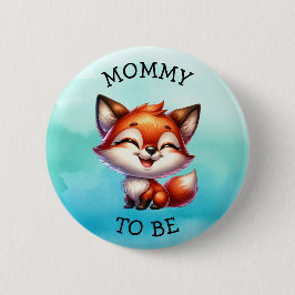 Mommy to be | Woodland Creatures Babydusche Button