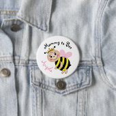 Mommy to Bee Baby Shower Button Button (Beispiel)