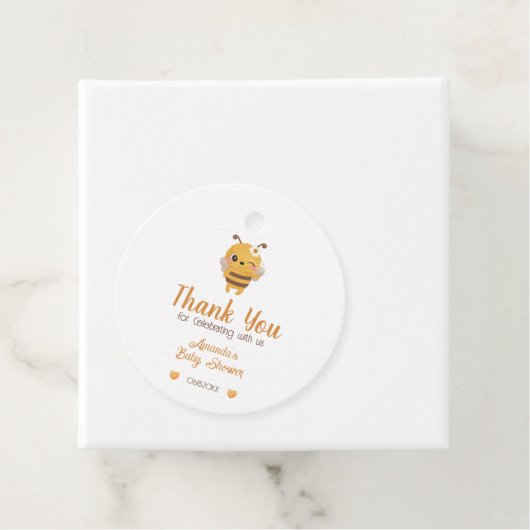 Mommy to bee Baby Shower Danke, dass Sie Geschenkm Geschenkanhänger (Beispiel)