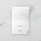 Mommy to Bee Baby Shower Danke Karte (Innenseite)