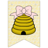 Mommy to Bee Baby Shower Flag Banner (Erste Fahne)