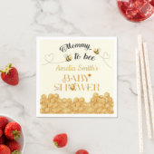 Mommy To Bee Baby Shower Serviette (Beispiel)