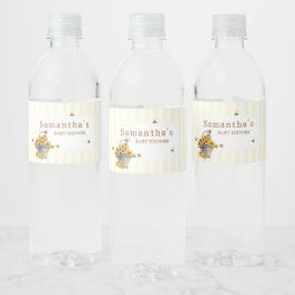 Mommy to Bee Baby Shower Wasserflaschenetikett