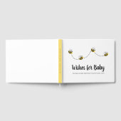 Mommy to Bee | Bienenstock | Bienenwünsche für Bab Gästebuch (Voll)