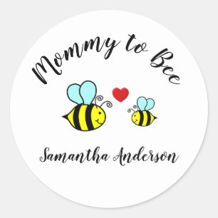 Mommy to Bee - Circle Aufkleber