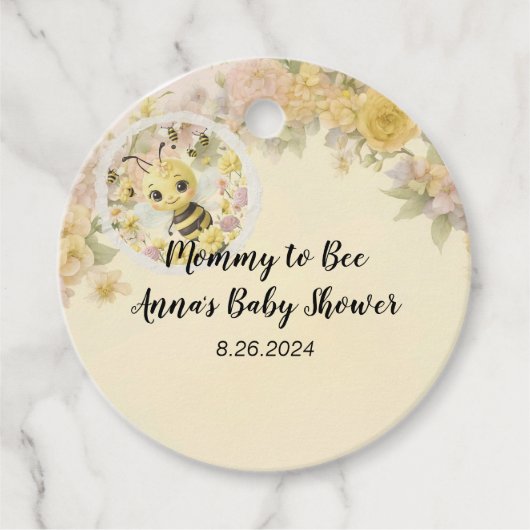 Mommy to Bee Geschenkanhänger (Vorderseite)